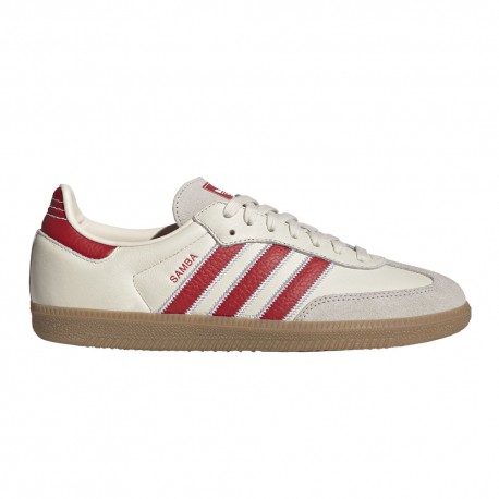 ADIDAS Originals Samba Bianco Rosso - Sneakers Uomo