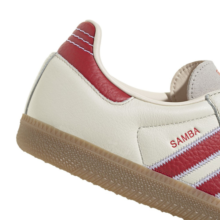 ADIDAS Originals Samba Bianco Rosso - Sneakers Uomo