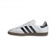 ADIDAS Originals Samba Gs Bianco Nero Lucido - Sneakers Bambino