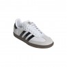 ADIDAS Originals Samba Gs Bianco Nero Lucido - Sneakers Bambino