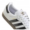 ADIDAS Originals Samba Gs Bianco Nero Lucido - Sneakers Bambino