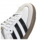 ADIDAS Originals Samba Gs Bianco Nero Lucido - Sneakers Bambino