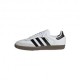 ADIDAS Originals Samba Gs Bianco Nero Lucido - Sneakers Bambino