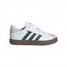 ADIDAS Vl Court 3.0 Ps Bianco Verde - Sneakers Bambino