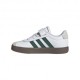 ADIDAS Vl Court 3.0 Ps Bianco Verde - Sneakers Bambino