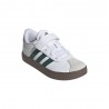 ADIDAS Vl Court 3.0 Ps Bianco Verde - Sneakers Bambino