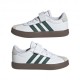 ADIDAS Vl Court 3.0 Ps Bianco Verde - Sneakers Bambino