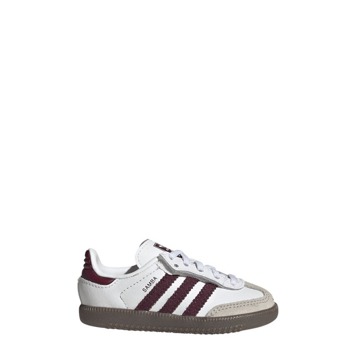 ADIDAS Originals Samba Td Bianco Bordo' - Sneakers Bambino