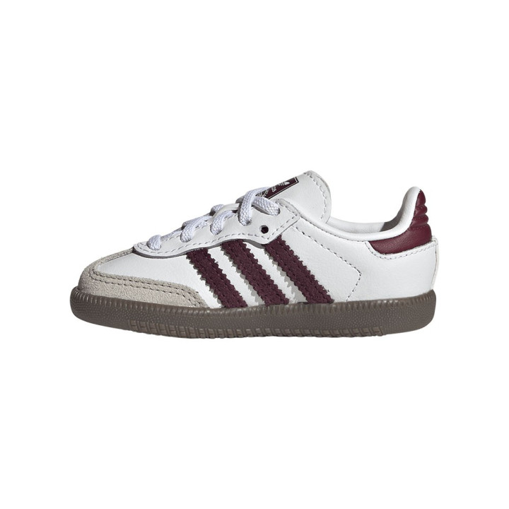 ADIDAS Originals Samba Td Bianco Bordo' - Sneakers Bambino