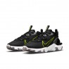 Nike React Vision Nero Volt - Sneakers Uomo