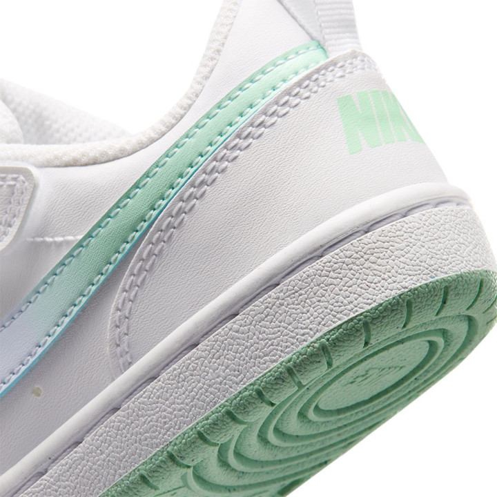 Nike Court Borough Low Ps Bianco Verde - Sneakers Bambino