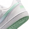 Nike Court Borough Low Ps Bianco Verde - Sneakers Bambino