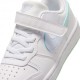 Nike Court Borough Low Ps Bianco Verde - Sneakers Bambino