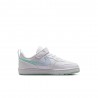 Nike Court Borough Low Ps Bianco Verde - Sneakers Bambino