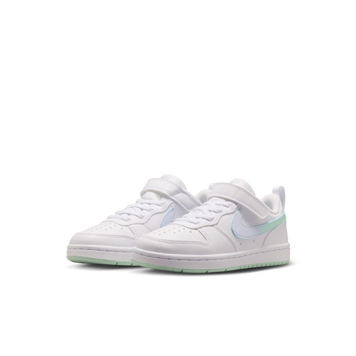 Nike Court Borough Low Ps Bianco Verde - Sneakers Bambino