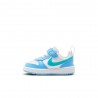 Nike Court Borough Low Td Bianco Blu - Sneakers Bambino