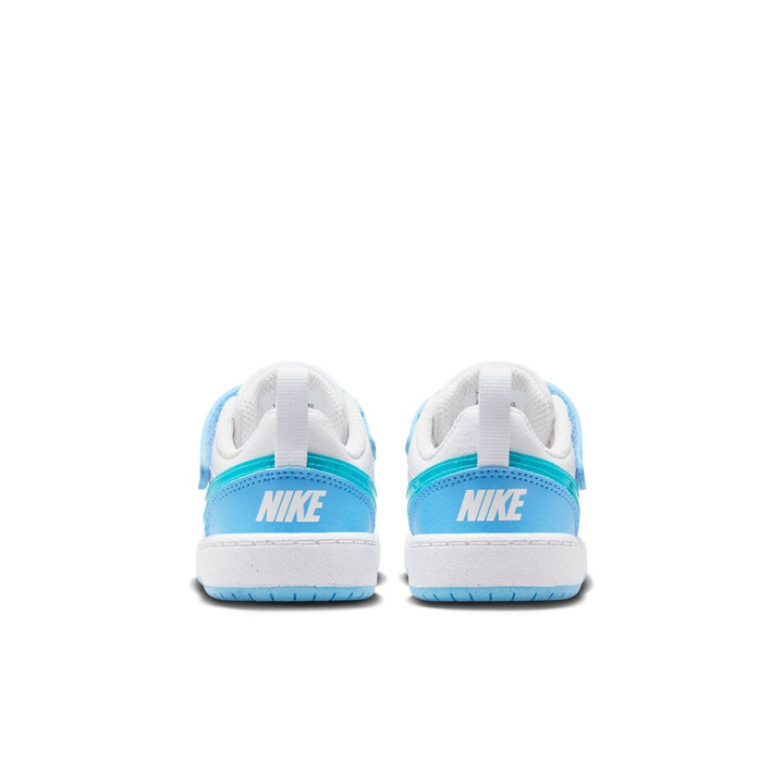 Nike Court Borough Low Td Bianco Blu - Sneakers Bambino