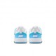 Nike Court Borough Low Td Bianco Blu - Sneakers Bambino