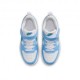 Nike Court Borough Low Ps Bianco Azzurro Blu - Sneakers Bambino