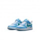 Nike Court Borough Low Ps Bianco Azzurro Blu - Sneakers Bambino