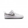 Nike Court Borough Low Recraft Ps Bianco Maculato - Sneakers Bambina