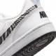 Nike Court Borough Low Recraft Ps Bianco Maculato - Sneakers Bambina