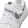 Nike Court Borough Low Recraft Ps Bianco Maculato - Sneakers Bambina