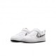 Nike Court Borough Low Recraft Ps Bianco Maculato - Sneakers Bambina