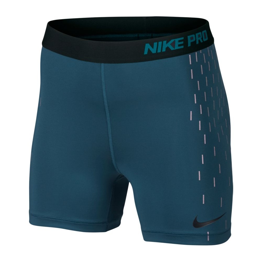 Nike Short 3in Lnr Donna Verde S