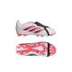 ADIDAS Predator Club Ft Fg Mg Bianco Rosso - Scarpe Da Calcio Bambino