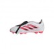 ADIDAS Predator Club Ft Fg Mg Bianco Rosso - Scarpe Da Calcio Bambino