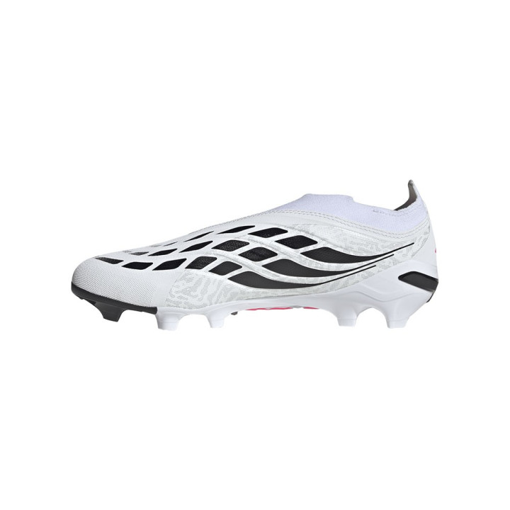 ADIDAS Predator League Ll Fg Bianco Rosso - Scarpe Da Calcio Uomo