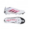 ADIDAS Predator League Ll Fg Bianco Rosso - Scarpe Da Calcio Uomo