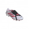 ADIDAS Predator Pro Ft Ag Bianco Rosso - Scarpe Da Calcio Uomo