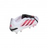 ADIDAS Predator Pro Ft Ag Bianco Rosso - Scarpe Da Calcio Uomo
