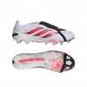 ADIDAS Predator Pro Ft Ag Bianco Rosso - Scarpe Da Calcio Uomo