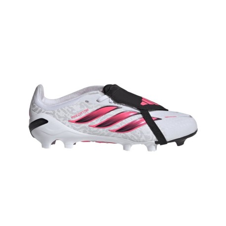 ADIDAS Predator Elite Ft Fg Bianco Rosso - Scarpe Da Calcio Bambino