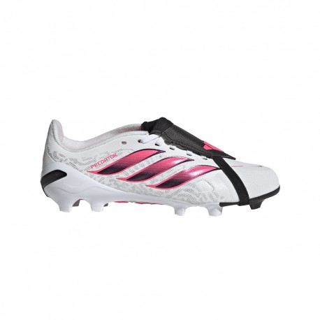 ADIDAS Predator League Ft Fg Bianco Rosso - Scarpe Da Calcio Bambino