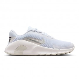Nike Flex Train Bianco Argento - Scarpe Palestra Donna