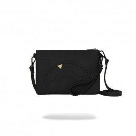 Sprayground Borsa Clutch Out Embossed Tooth Nero