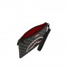 Sprayground Borsa Clutch Sharks In Paris Nero