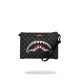 Sprayground Borsa Clutch Sharks In Paris Nero