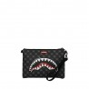 Sprayground Borsa Clutch Sharks In Paris Nero