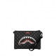Sprayground Borsa Clutch Sharks In Paris Nero
