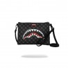 Sprayground Borsa Clutch Sharks In Paris Nero
