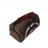 Sprayground Borsa Duffle Sharks In Paris Bubble Check Brown