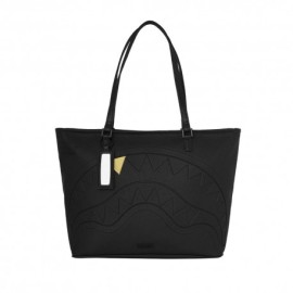 Sprayground Borsa Tote Out Embossed Tooth Nero