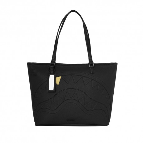 Sprayground Borsa Tote Out Embossed Tooth Nero