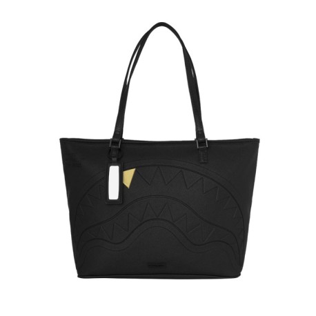 Sprayground Borsa Tote Out Embossed Tooth Nero