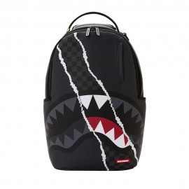 Sprayground Zaino Center Rip Check Gray